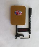 Rifle Mounted Ballistics D.O.P.E. Card in Desert Fox